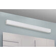 Aplica moderna argintie IP44 LED 15W/1350lm/3000K, Ledina Soff 3-475 Satin Orion